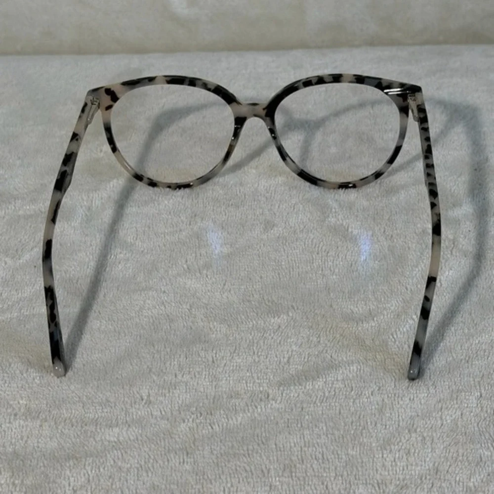 DIFF Eyewear Women Eyeglasses Frames Bella Tortoise As Is Glasses Lenses Left In